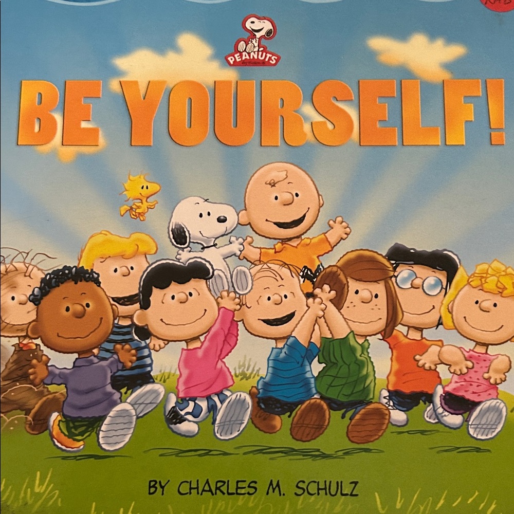 Peanuts 'Be Yourself!' Kids Book - Colorful Fun
